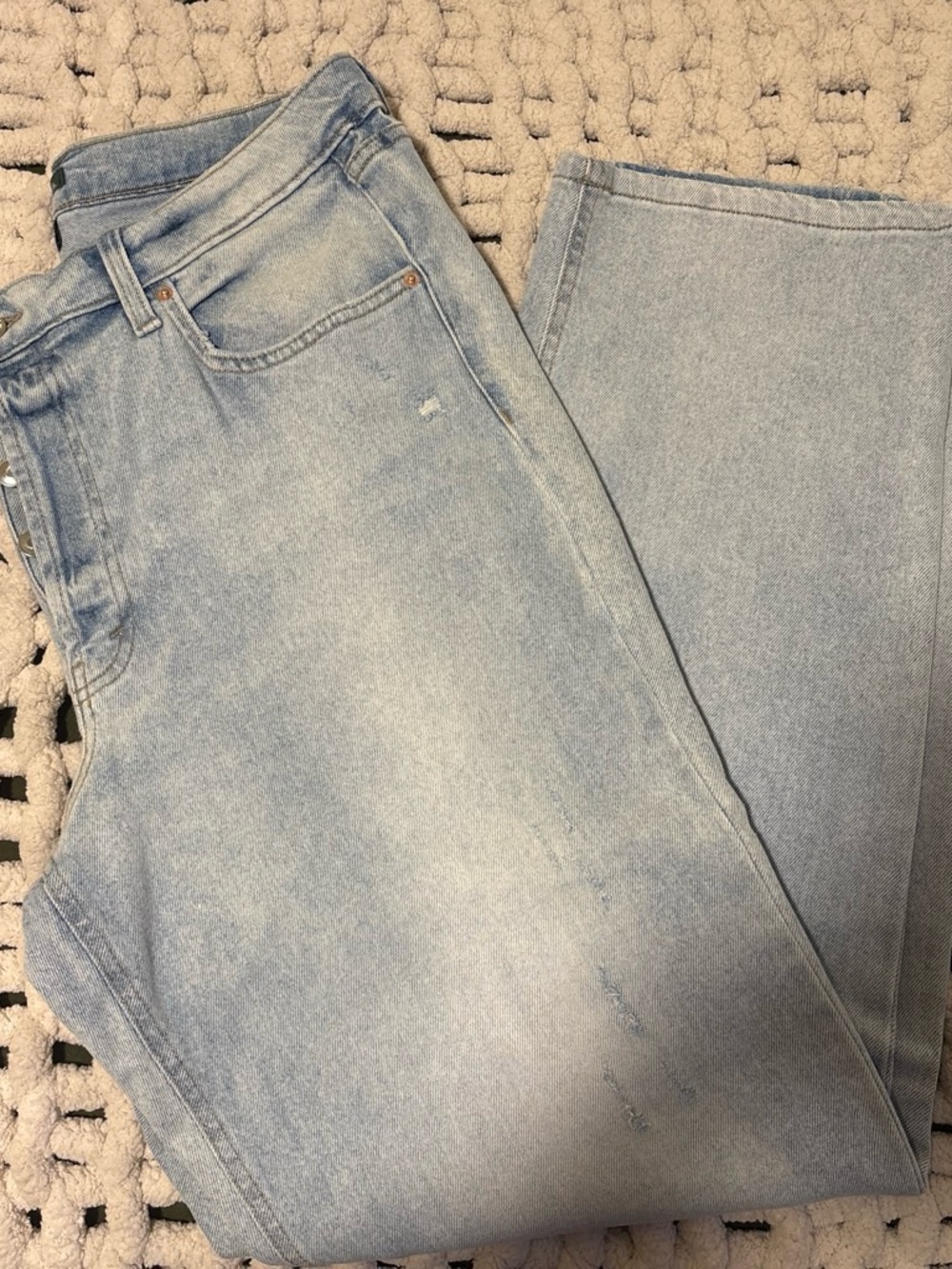 wild fable Light Wash Wide-Leg Jeans